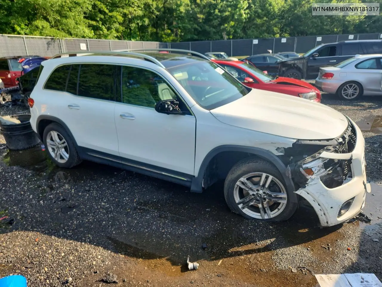 2022 Mercedes-Benz Glb 250 4Matic VIN: W1N4M4HBXNW181317 Lot: 57029666