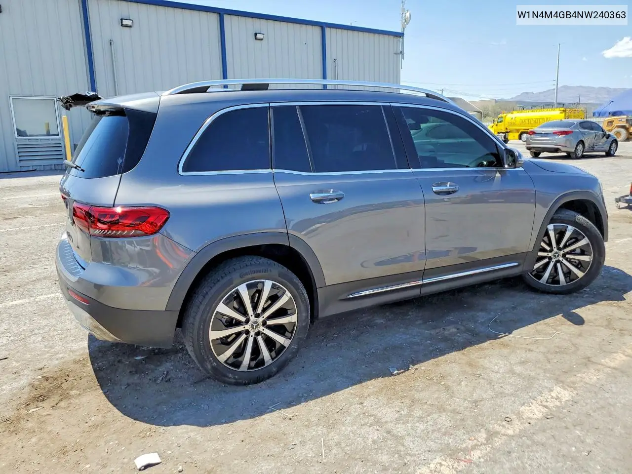 2022 Mercedes-Benz Glb 250 VIN: W1N4M4GB4NW240363 Lot: 57393486