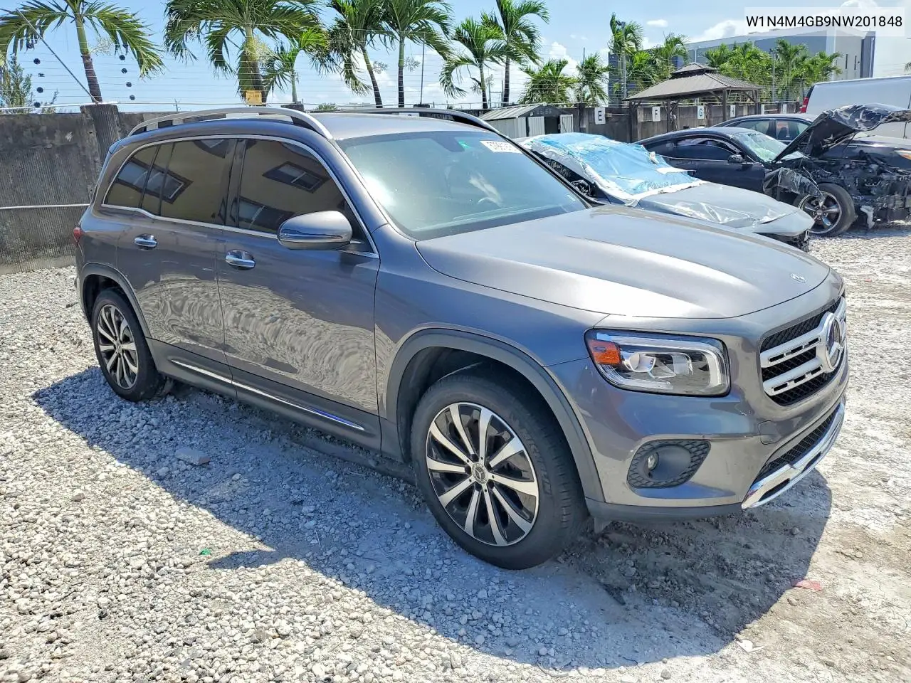 2022 Mercedes-Benz Glb 250 VIN: W1N4M4GB9NW201848 Lot: 57991916