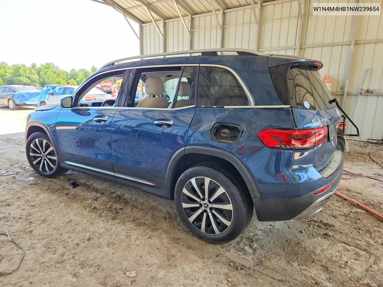 2022 Mercedes-Benz Glb 250 4Matic VIN: W1N4M4HB1NW239654 Lot: 58569876
