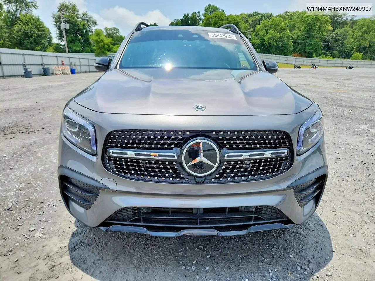 2022 Mercedes-Benz Glb 250 4Matic VIN: W1N4M4HBXNW249907 Lot: 58942056
