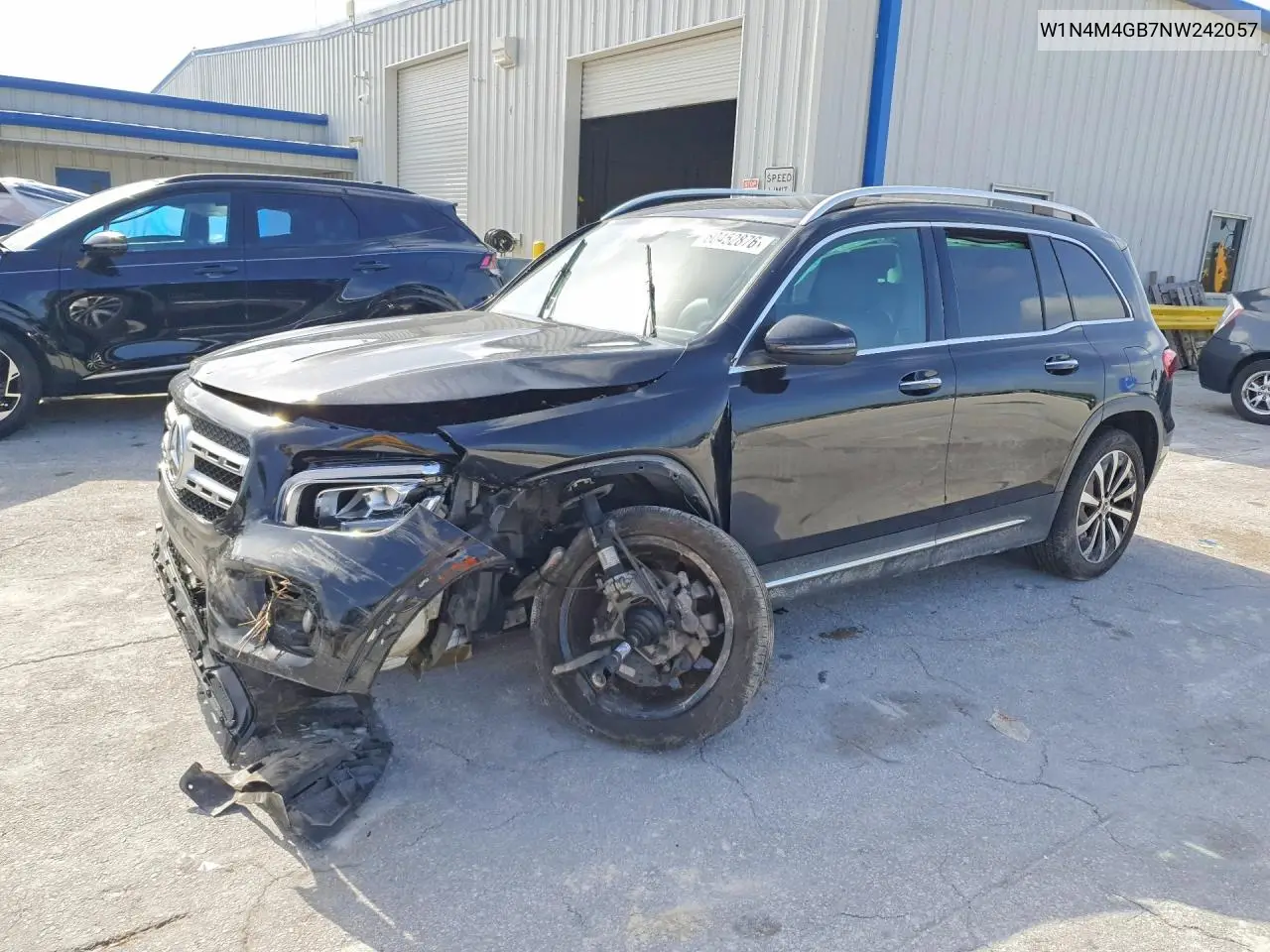 2022 Mercedes-Benz Glb 250 VIN: W1N4M4GB7NW242057 Lot: 60452876