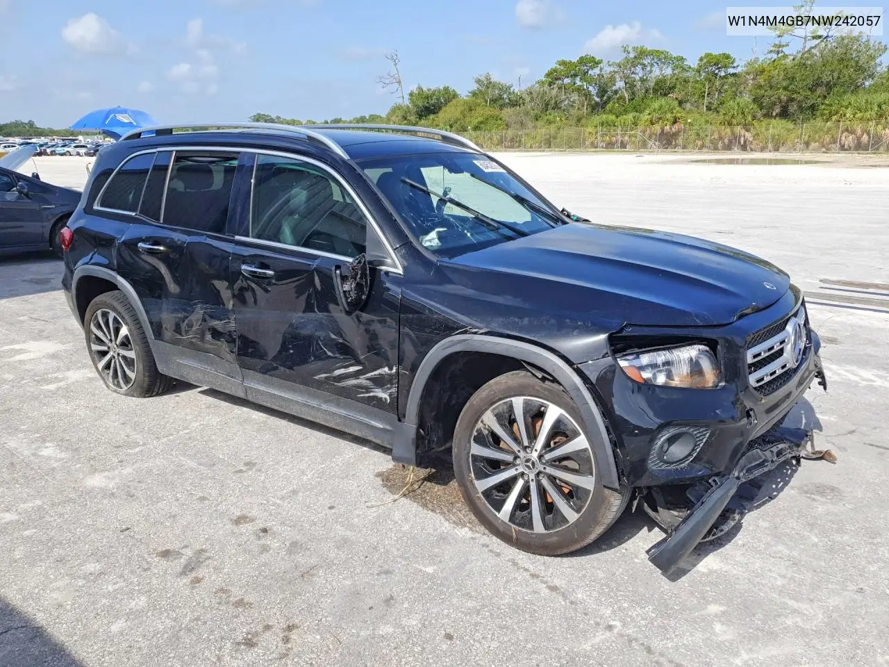 2022 Mercedes-Benz Glb 250 VIN: W1N4M4GB7NW242057 Lot: 60452876