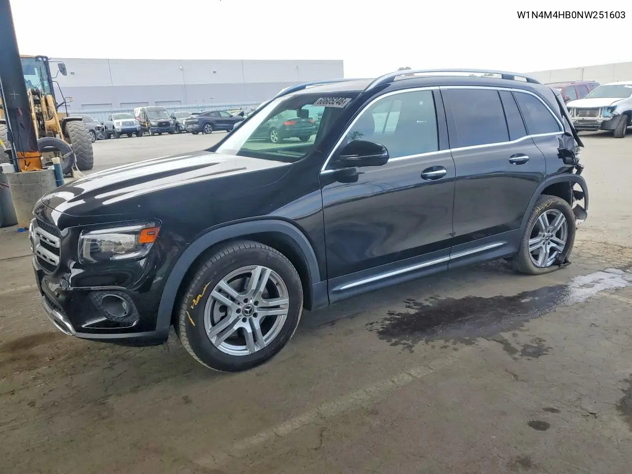 2022 Mercedes-Benz Glb 250 4Matic VIN: W1N4M4HB0NW251603 Lot: 60605246