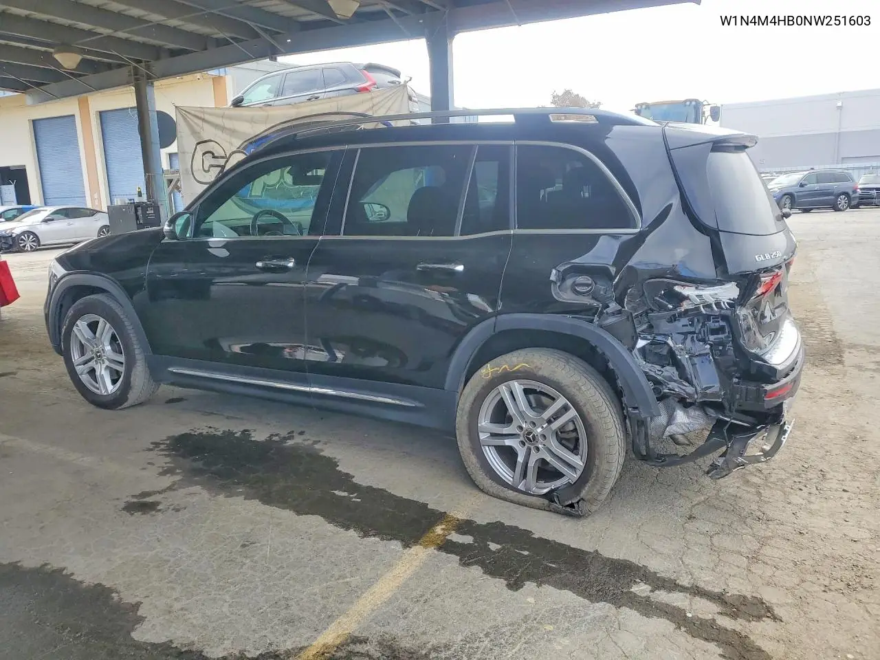 2022 Mercedes-Benz Glb 250 4Matic VIN: W1N4M4HB0NW251603 Lot: 60605246