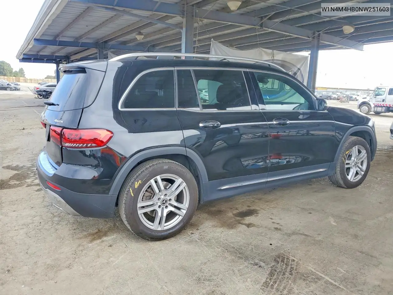 2022 Mercedes-Benz Glb 250 4Matic VIN: W1N4M4HB0NW251603 Lot: 60605246