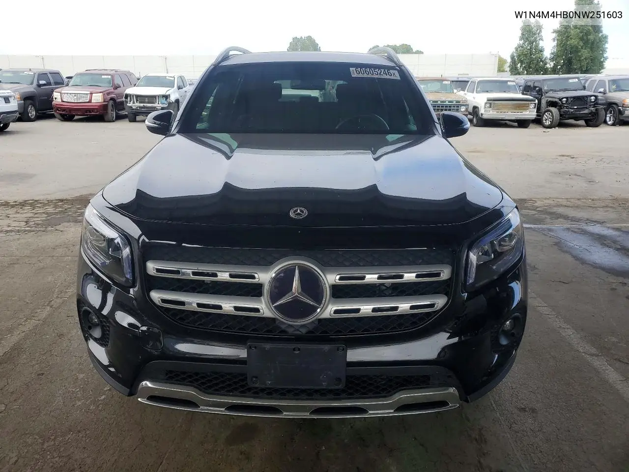 2022 Mercedes-Benz Glb 250 4Matic VIN: W1N4M4HB0NW251603 Lot: 60605246