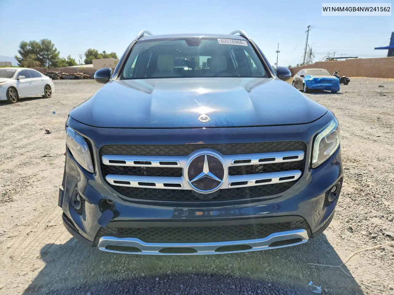 2022 Mercedes-Benz Glb 250 VIN: W1N4M4GB4NW241562 Lot: 60618966