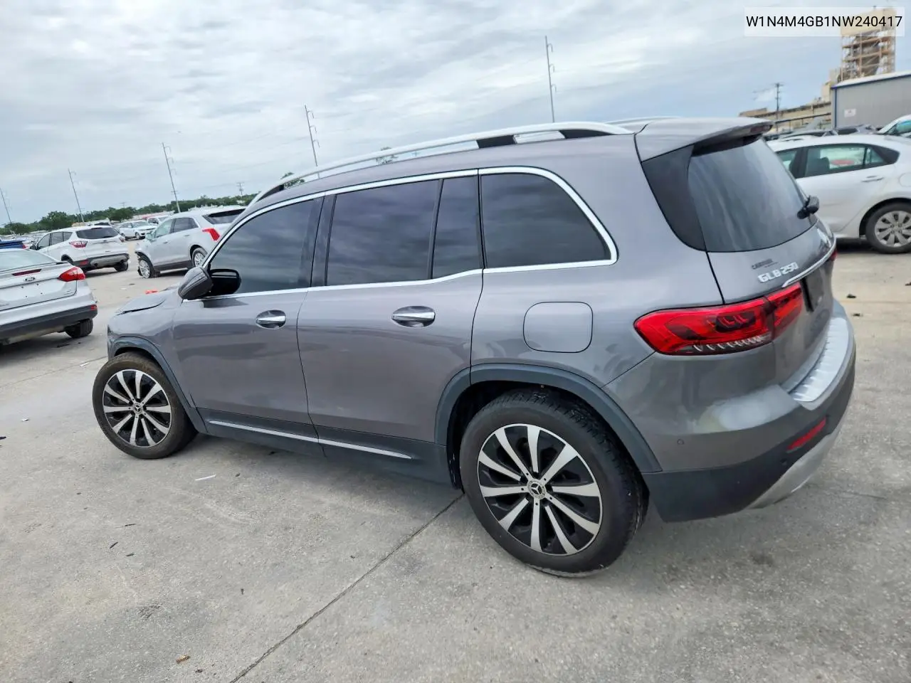 2022 Mercedes-Benz Glb 250 VIN: W1N4M4GB1NW240417 Lot: 60820346