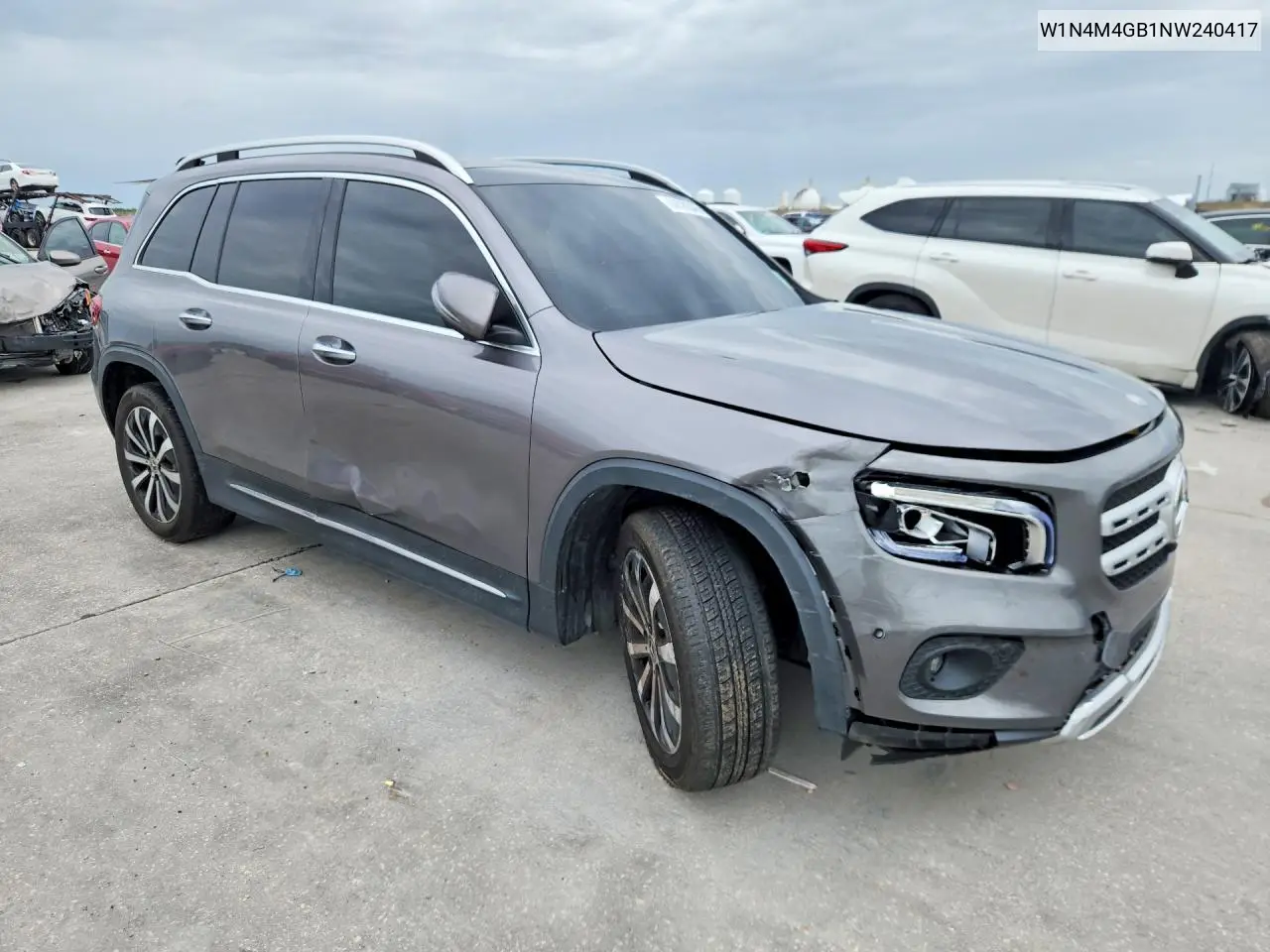 2022 Mercedes-Benz Glb 250 VIN: W1N4M4GB1NW240417 Lot: 60820346