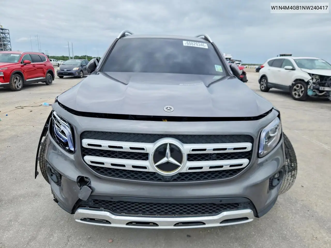 2022 Mercedes-Benz Glb 250 VIN: W1N4M4GB1NW240417 Lot: 60820346