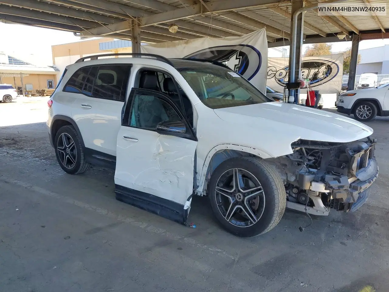 2022 Mercedes-Benz Glb 250 4Matic VIN: W1N4M4HB3NW240935 Lot: 61441016