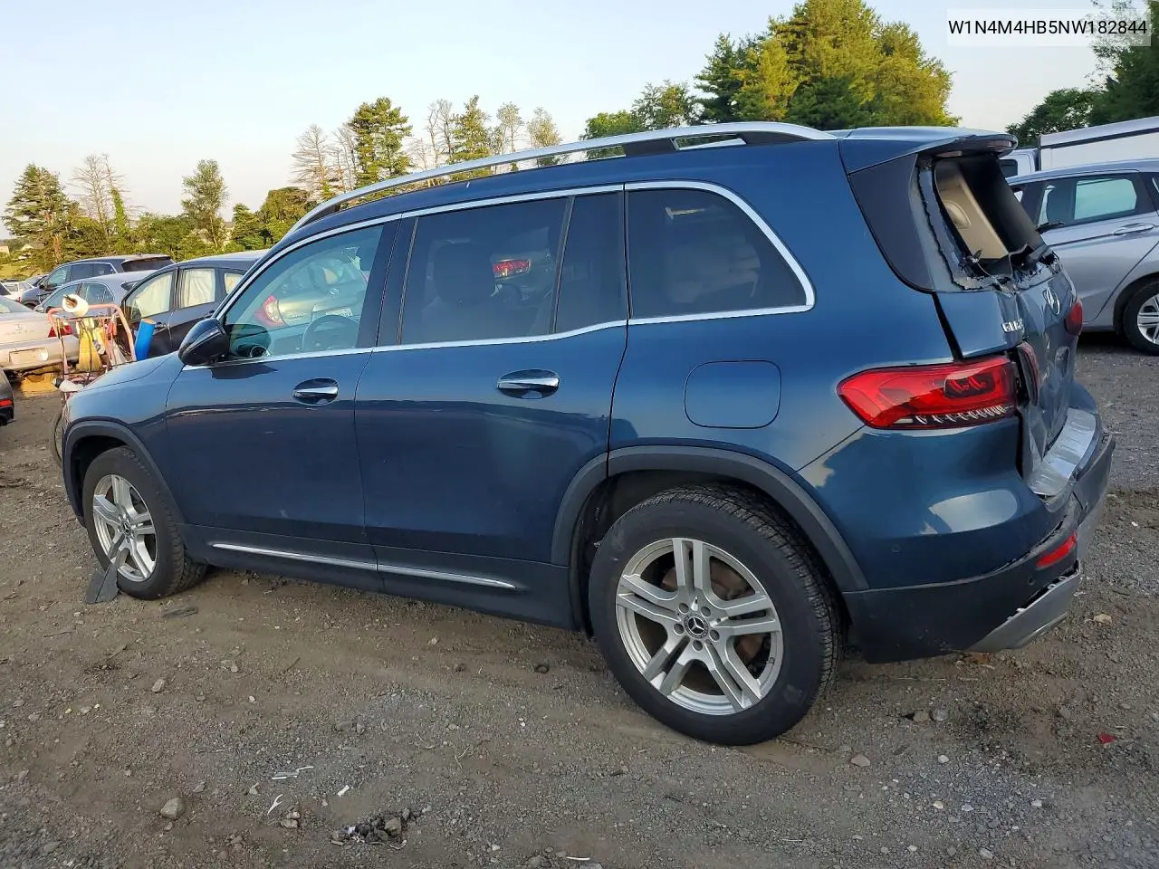 2022 Mercedes-Benz Glb 250 4Matic VIN: W1N4M4HB5NW182844 Lot: 73340395