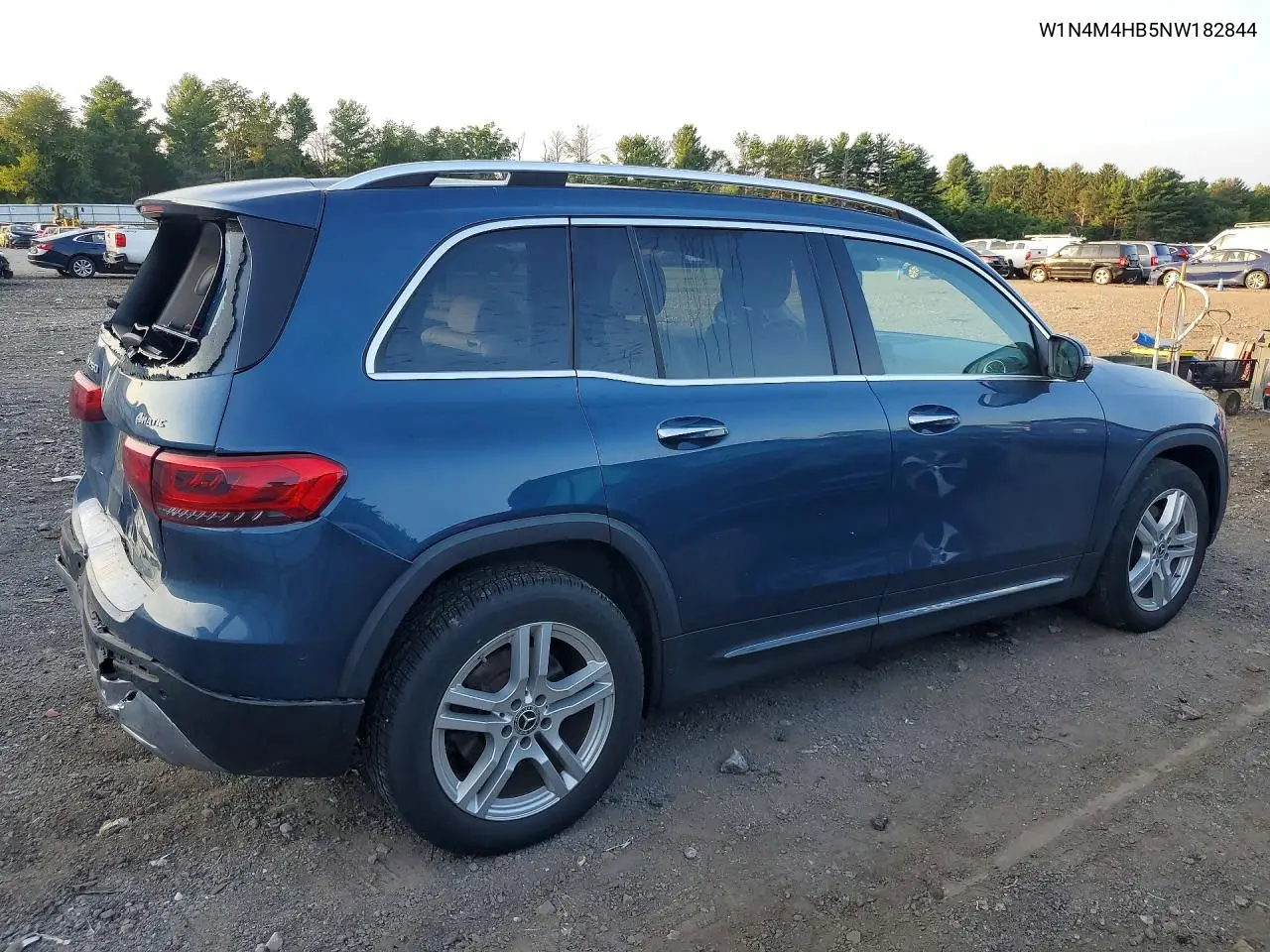 2022 Mercedes-Benz Glb 250 4Matic VIN: W1N4M4HB5NW182844 Lot: 73340395