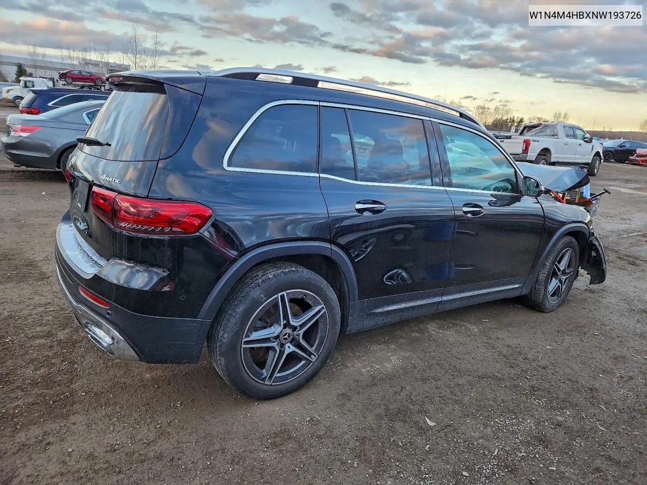 W1N4M4HBXNW193726 2022 Mercedes-Benz Glb 250 4Matic