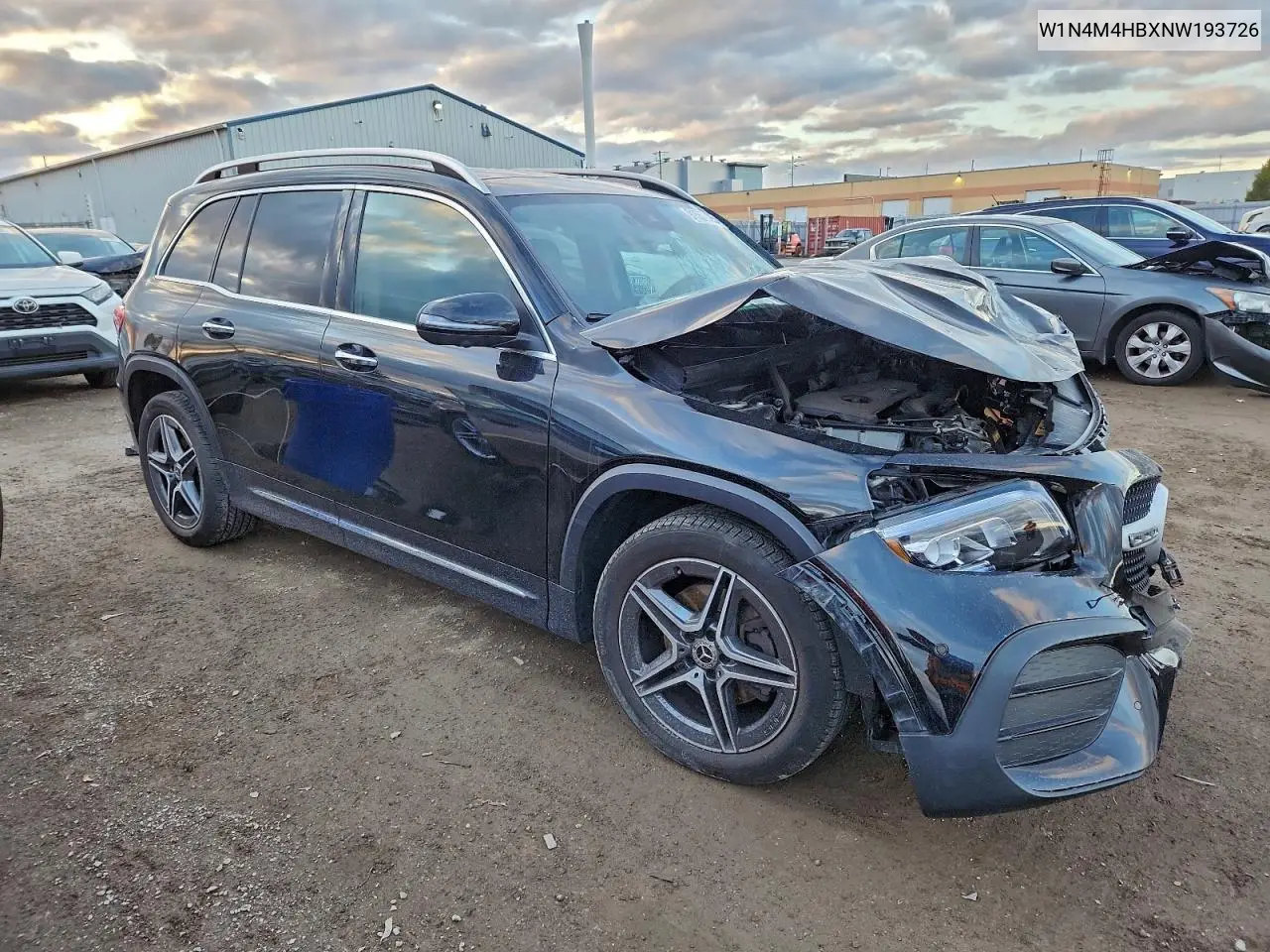 W1N4M4HBXNW193726 2022 Mercedes-Benz Glb 250 4Matic