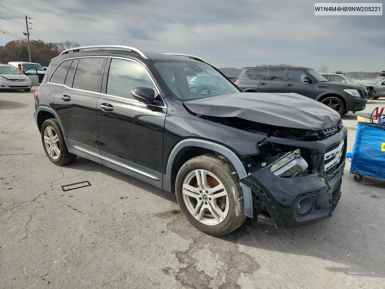 W1N4M4HB9NW205221 2022 Mercedes-Benz Glb 250 4Matic