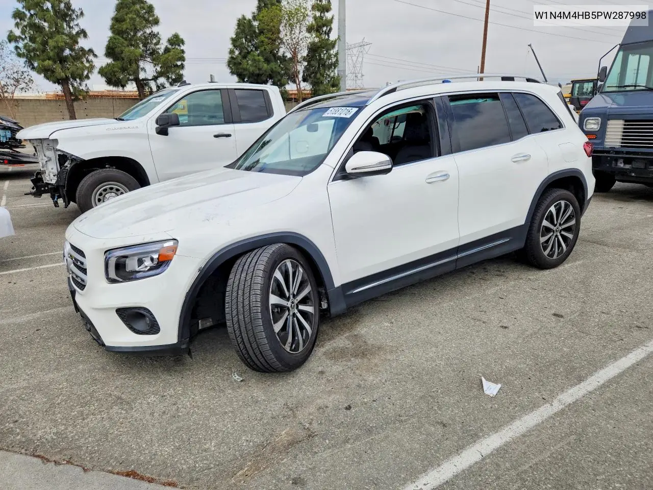 2023 Mercedes-Benz Glb 250 4Matic VIN: W1N4M4HB5PW287998 Lot: 51881016