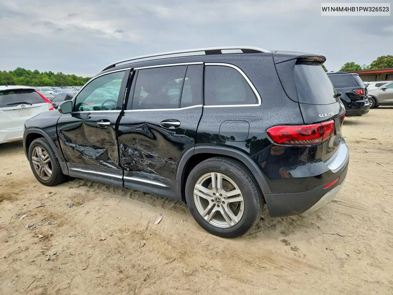 2023 Mercedes-Benz Glb 250 4Matic VIN: W1N4M4HB1PW326523 Lot: 54156016