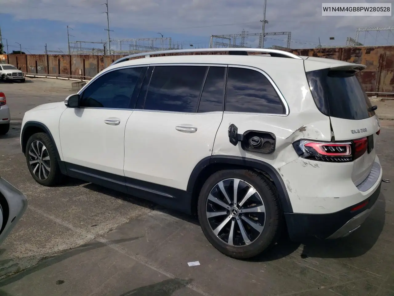 2023 Mercedes-Benz Glb 250 VIN: W1N4M4GB8PW280528 Lot: 54893456