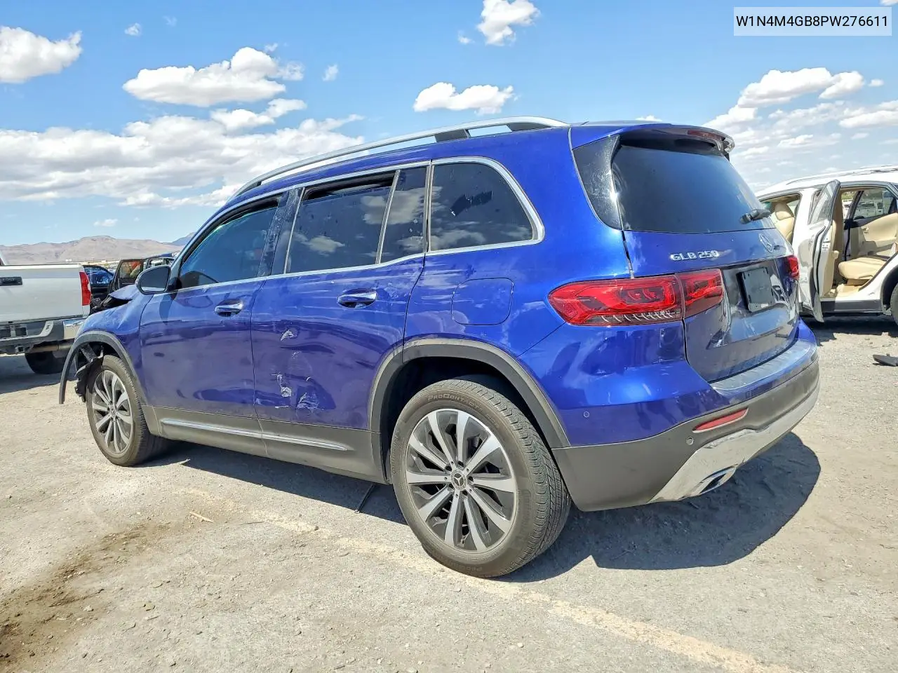 2023 Mercedes-Benz Glb 250 VIN: W1N4M4GB8PW276611 Lot: 55326796