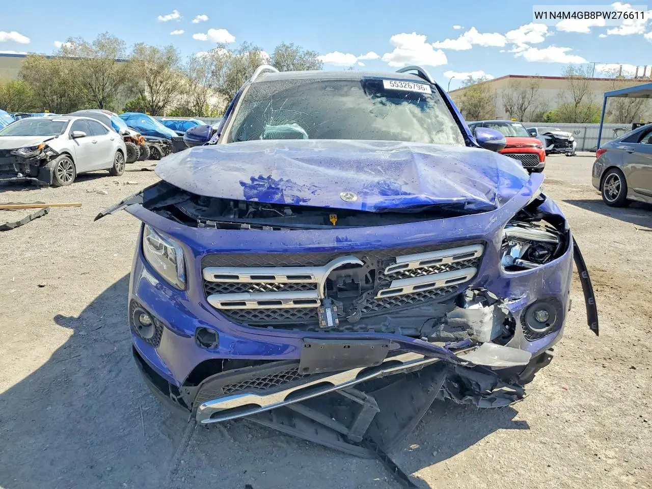 2023 Mercedes-Benz Glb 250 VIN: W1N4M4GB8PW276611 Lot: 55326796