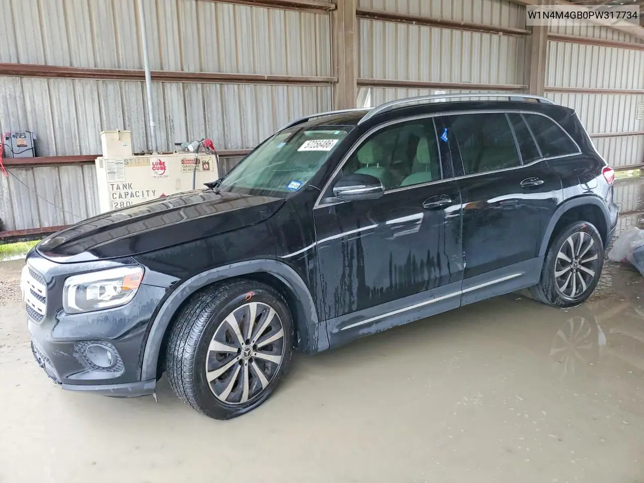2023 Mercedes-Benz Glb 250 VIN: W1N4M4GB0PW317734 Lot: 57256486