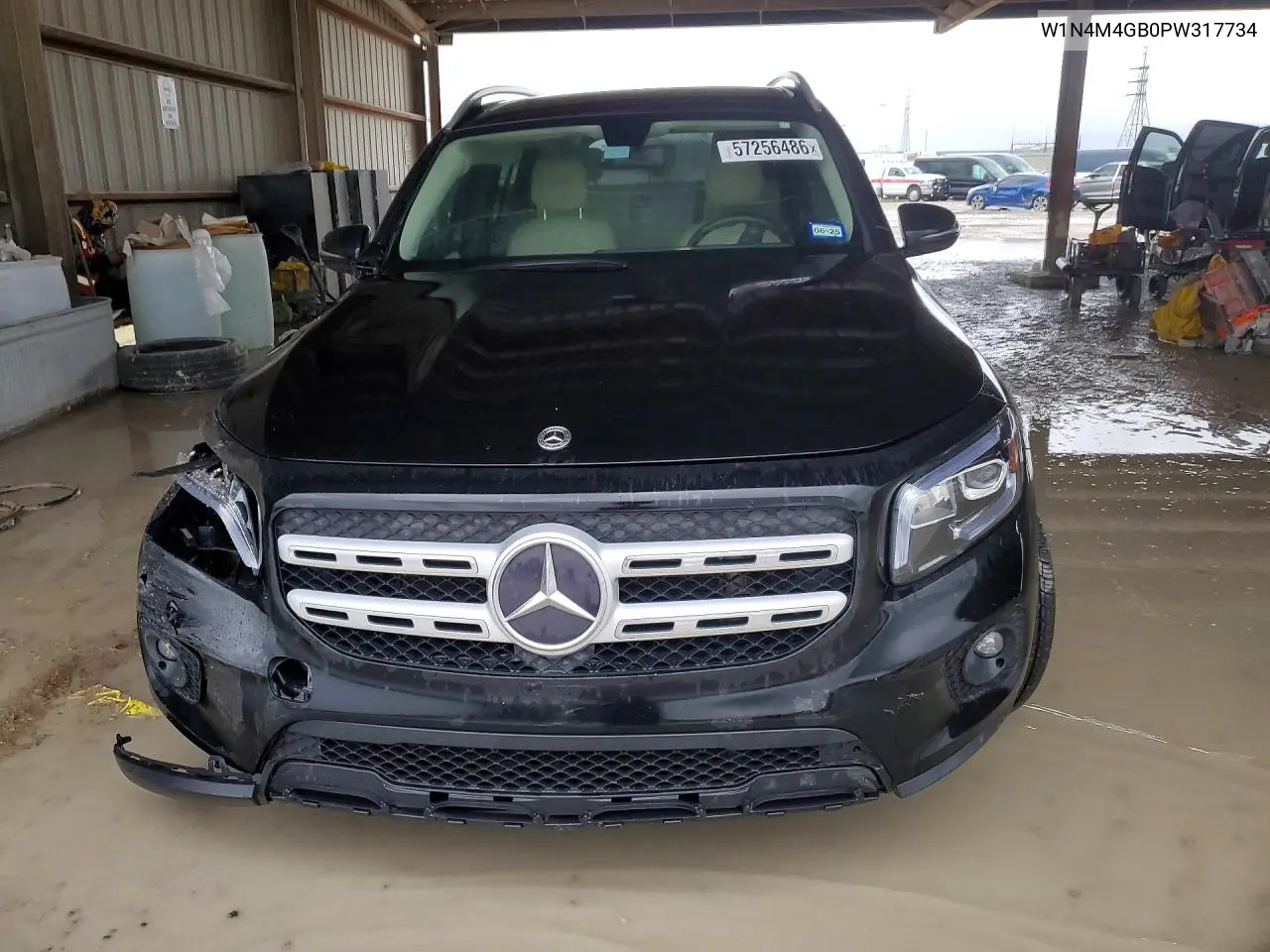 2023 Mercedes-Benz Glb 250 VIN: W1N4M4GB0PW317734 Lot: 57256486