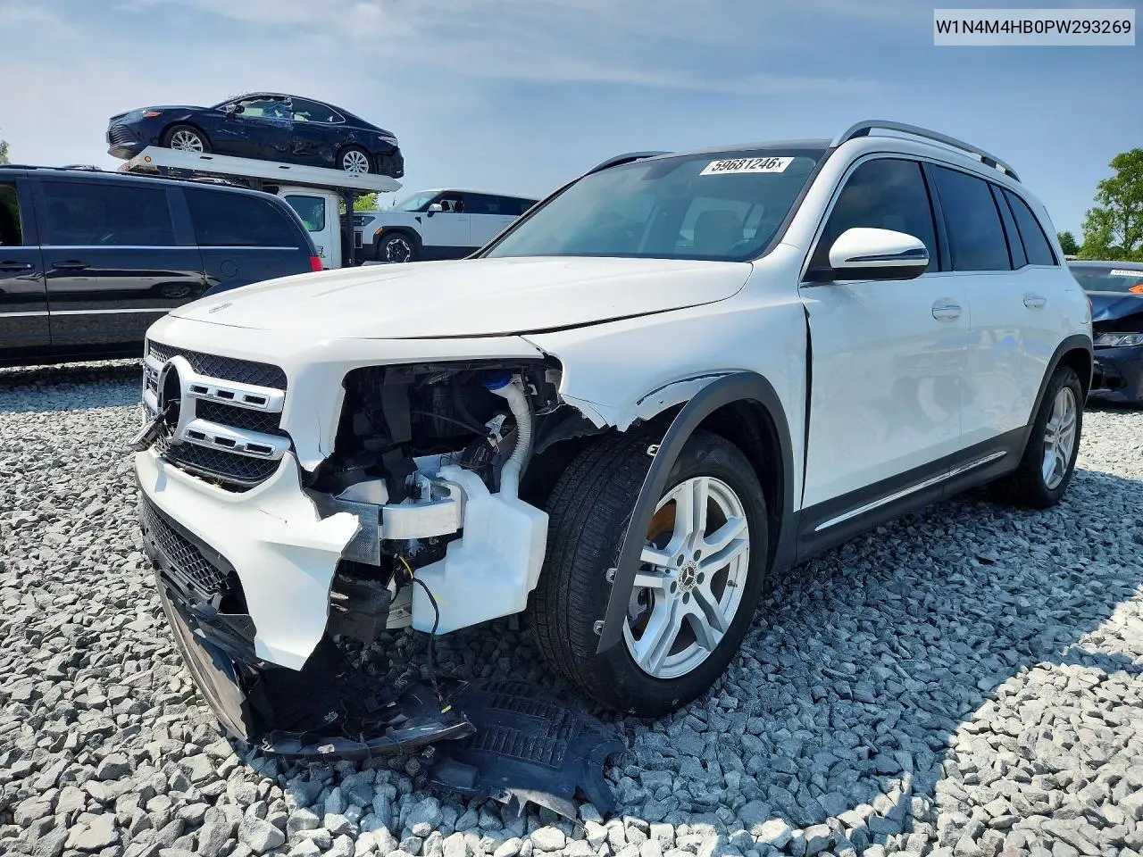 2023 Mercedes-Benz Glb 250 4Matic VIN: W1N4M4HB0PW293269 Lot: 59681246