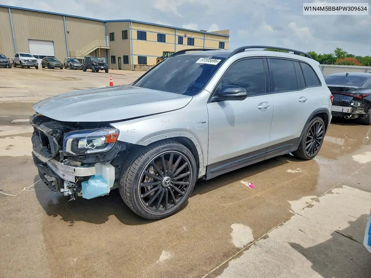 2023 Mercedes-Benz Glb Amg 35 4Matic VIN: W1N4M5BB4PW309634 Lot: 60595696