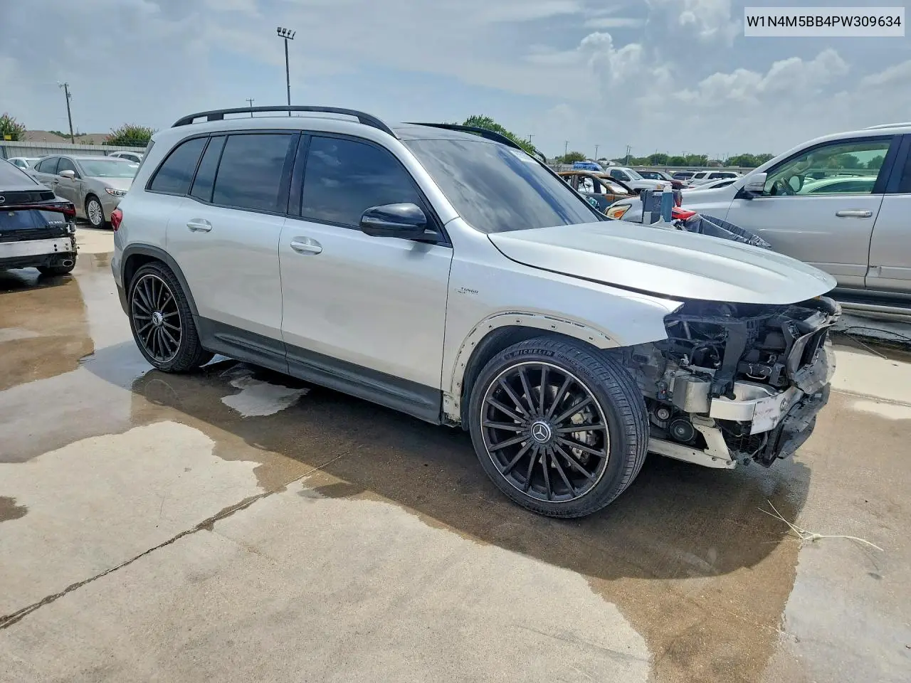 2023 Mercedes-Benz Glb Amg 35 4Matic VIN: W1N4M5BB4PW309634 Lot: 60595696
