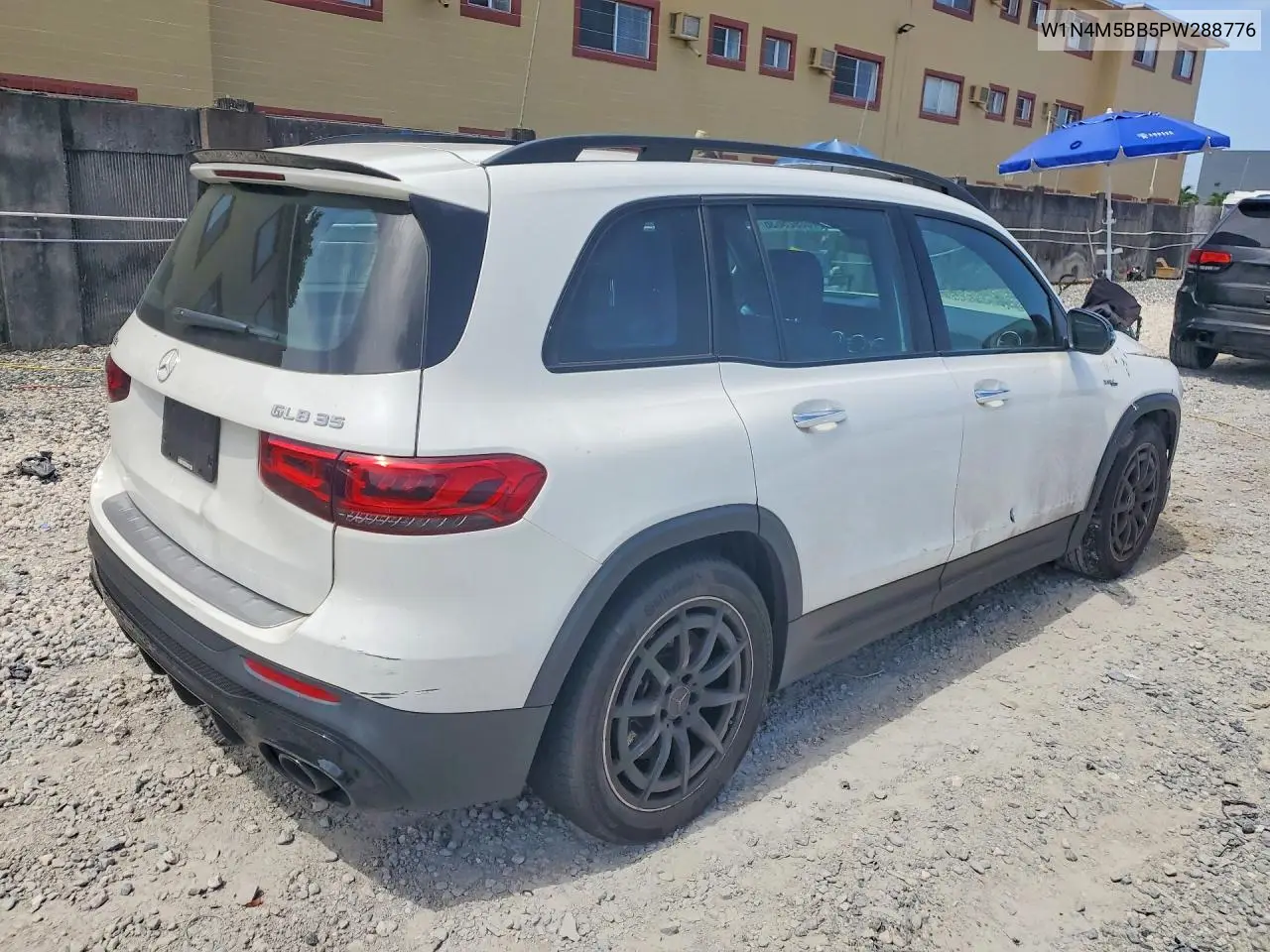 2023 Mercedes-Benz Glb Amg 35 4Matic VIN: W1N4M5BB5PW288776 Lot: 60926636