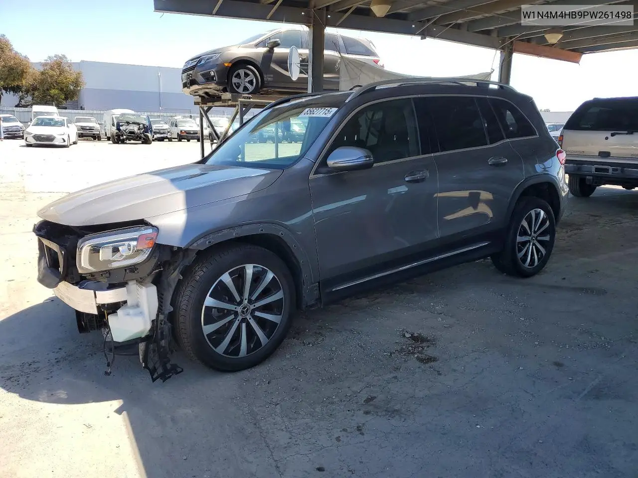 2023 Mercedes-Benz Glb 250 4Matic VIN: W1N4M4HB9PW261498 Lot: 85627715