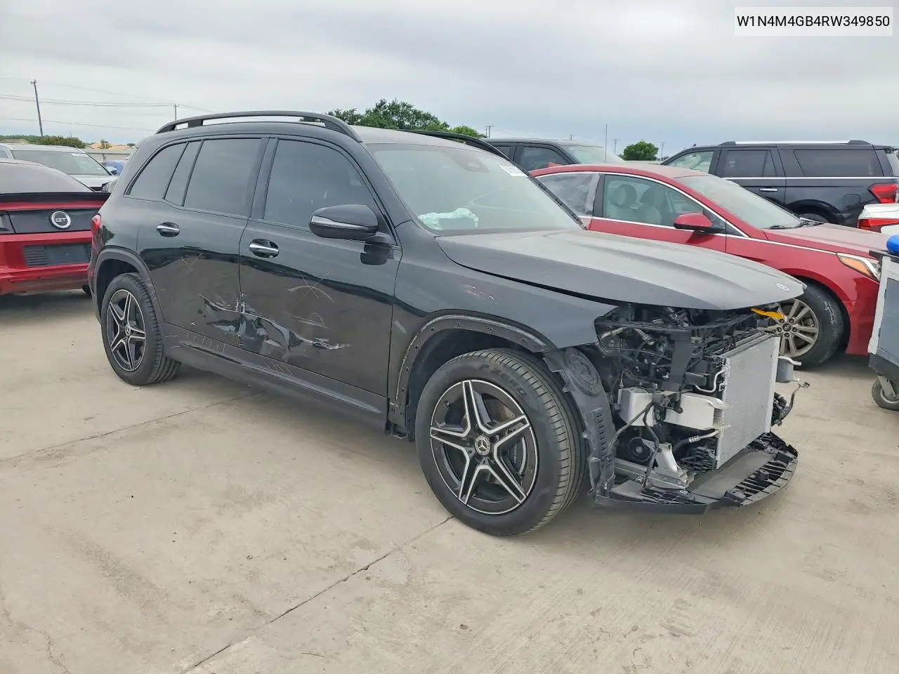 2024 Mercedes-Benz Glb 250 VIN: W1N4M4GB4RW349850 Lot: 52650676