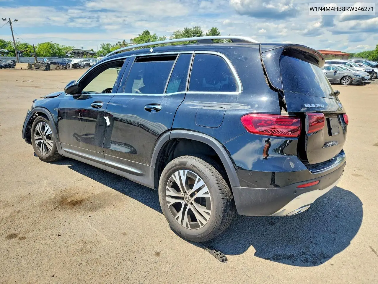 2024 Mercedes-Benz Glb 250 4Matic VIN: W1N4M4HB8RW346271 Lot: 58653946
