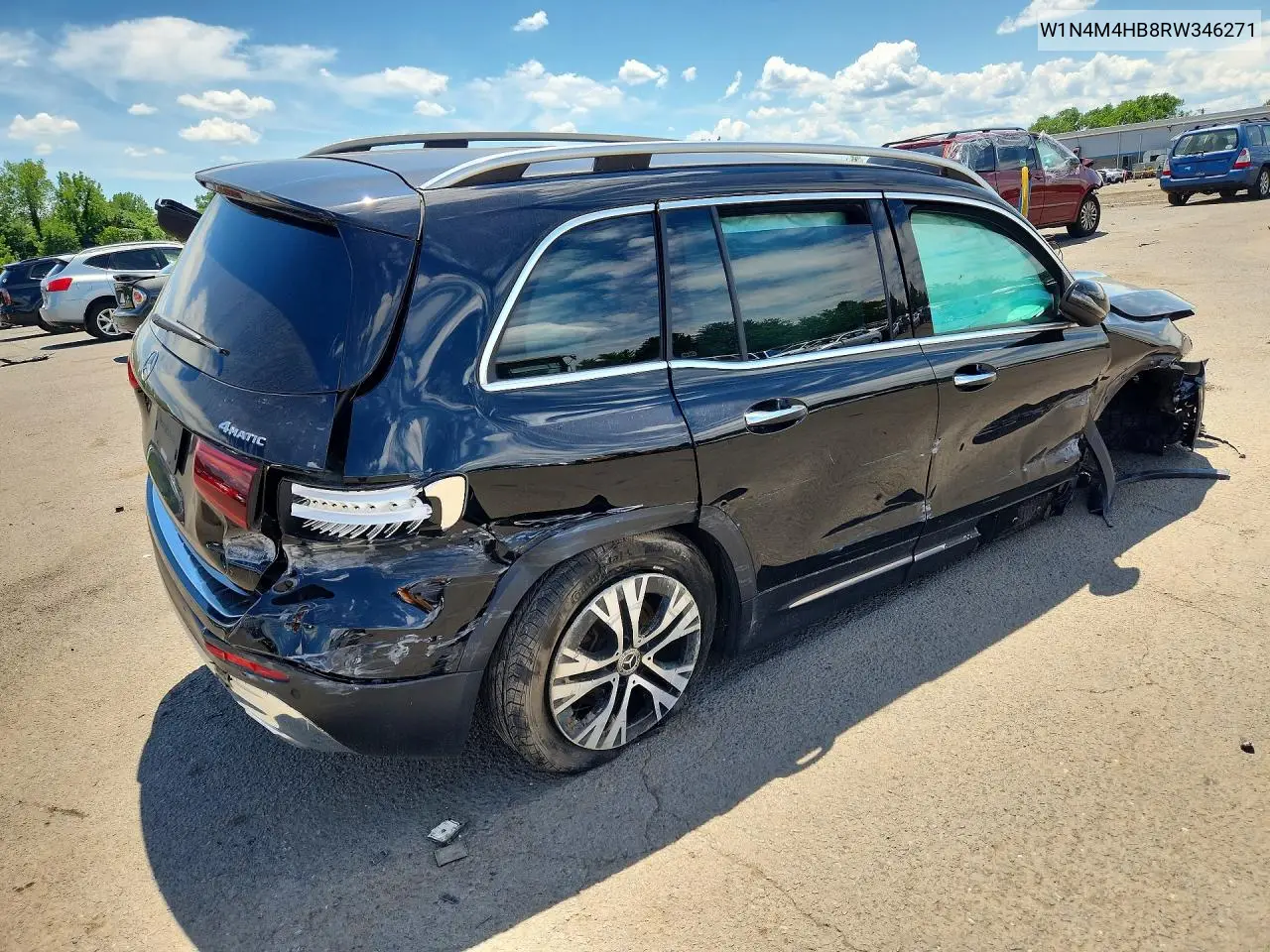 2024 Mercedes-Benz Glb 250 4Matic VIN: W1N4M4HB8RW346271 Lot: 58653946