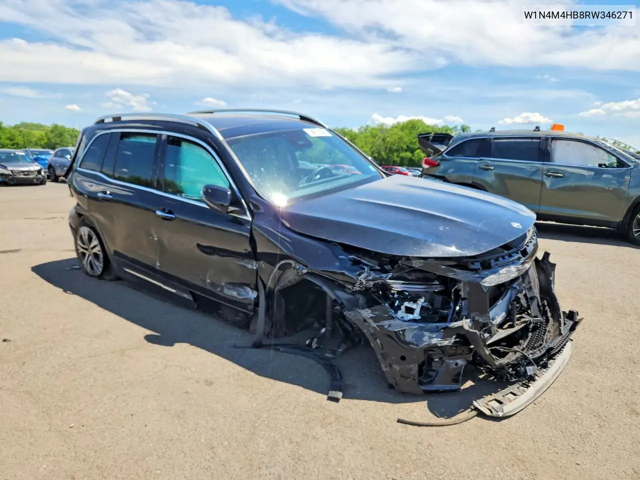 2024 Mercedes-Benz Glb 250 4Matic VIN: W1N4M4HB8RW346271 Lot: 58653946