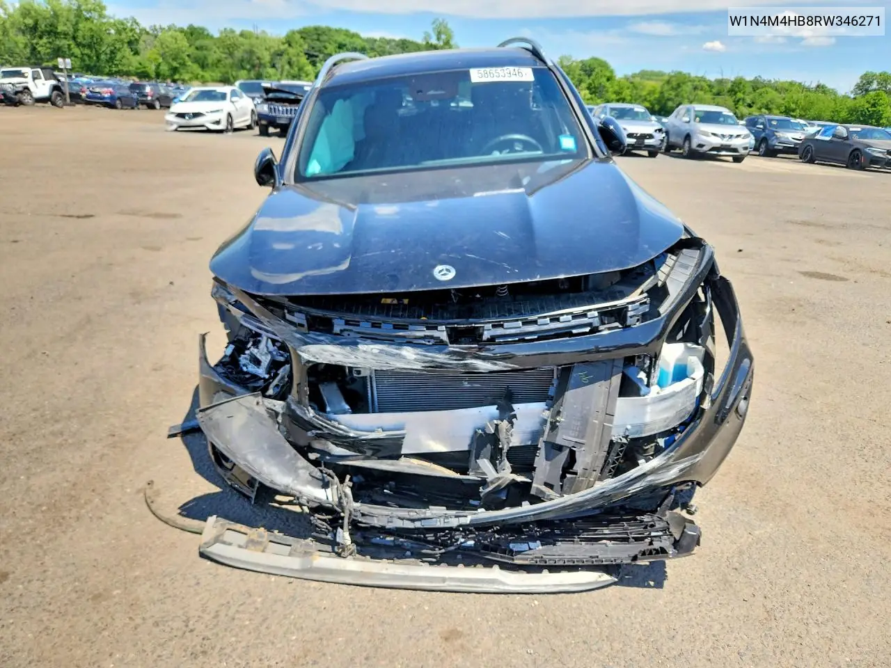 2024 Mercedes-Benz Glb 250 4Matic VIN: W1N4M4HB8RW346271 Lot: 58653946