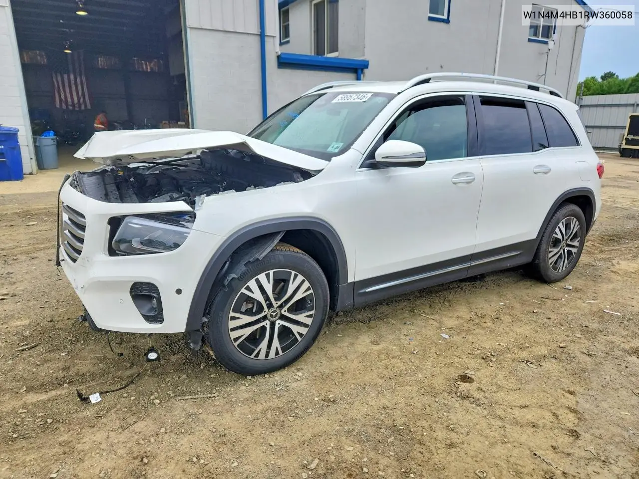 2024 Mercedes-Benz Glb 250 4Matic VIN: W1N4M4HB1RW360058 Lot: 58957346
