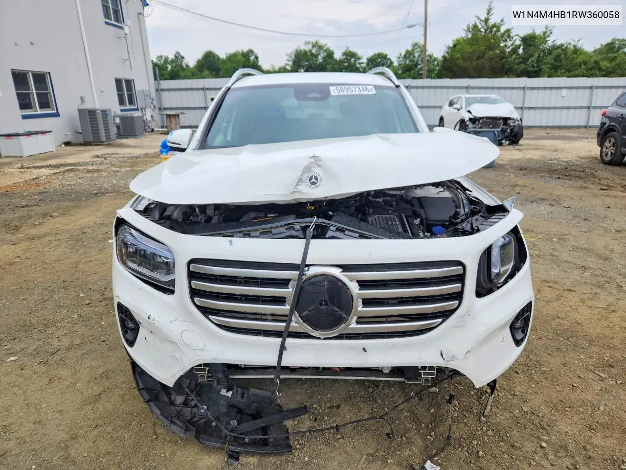 2024 Mercedes-Benz Glb 250 4Matic VIN: W1N4M4HB1RW360058 Lot: 58957346