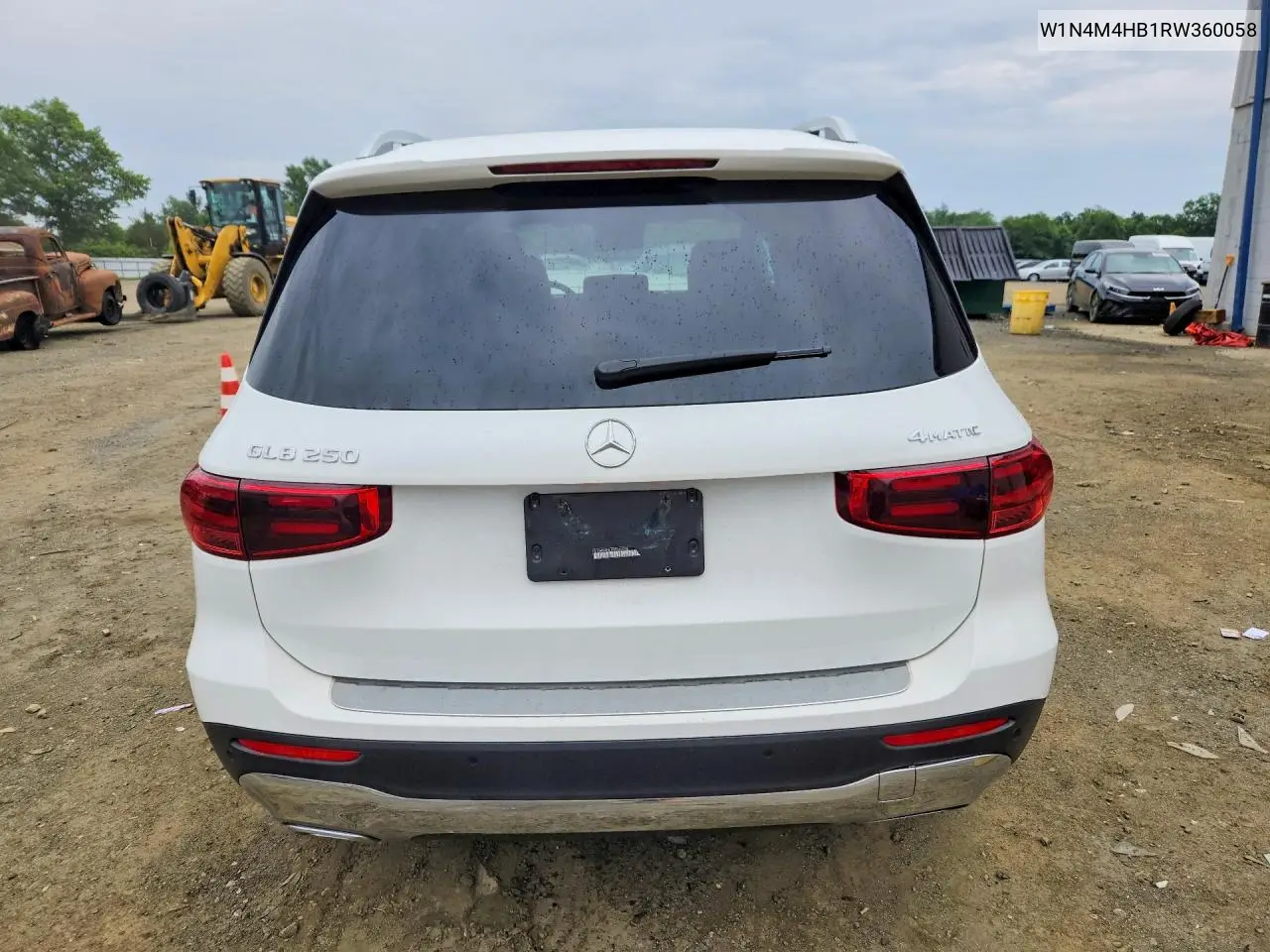 2024 Mercedes-Benz Glb 250 4Matic VIN: W1N4M4HB1RW360058 Lot: 58957346
