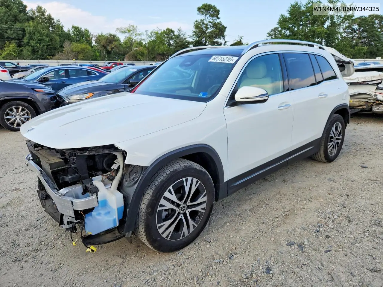 2024 Mercedes-Benz Glb 250 4Matic VIN: W1N4M4HB6RW344325 Lot: 60018246