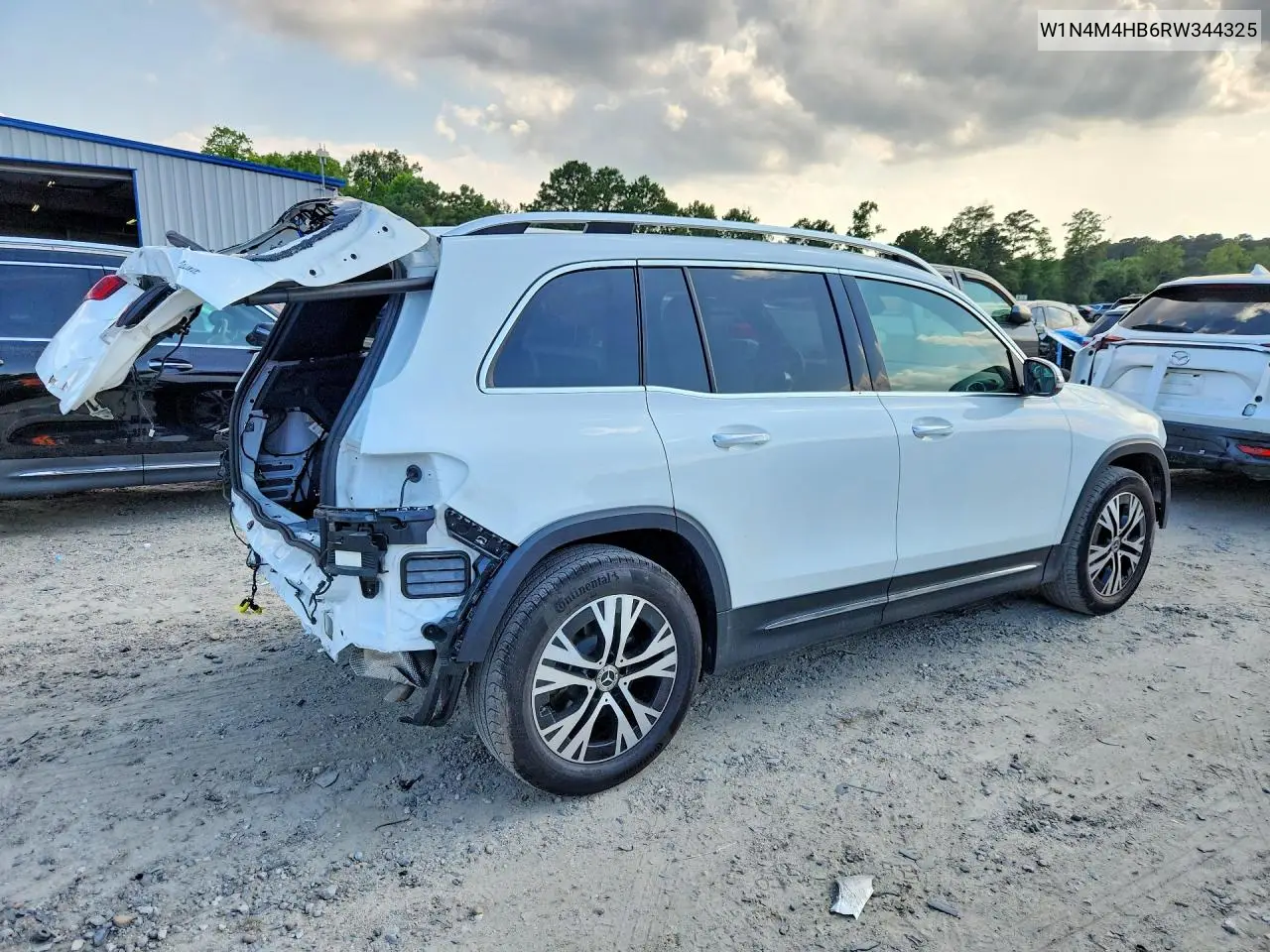 2024 Mercedes-Benz Glb 250 4Matic VIN: W1N4M4HB6RW344325 Lot: 60018246