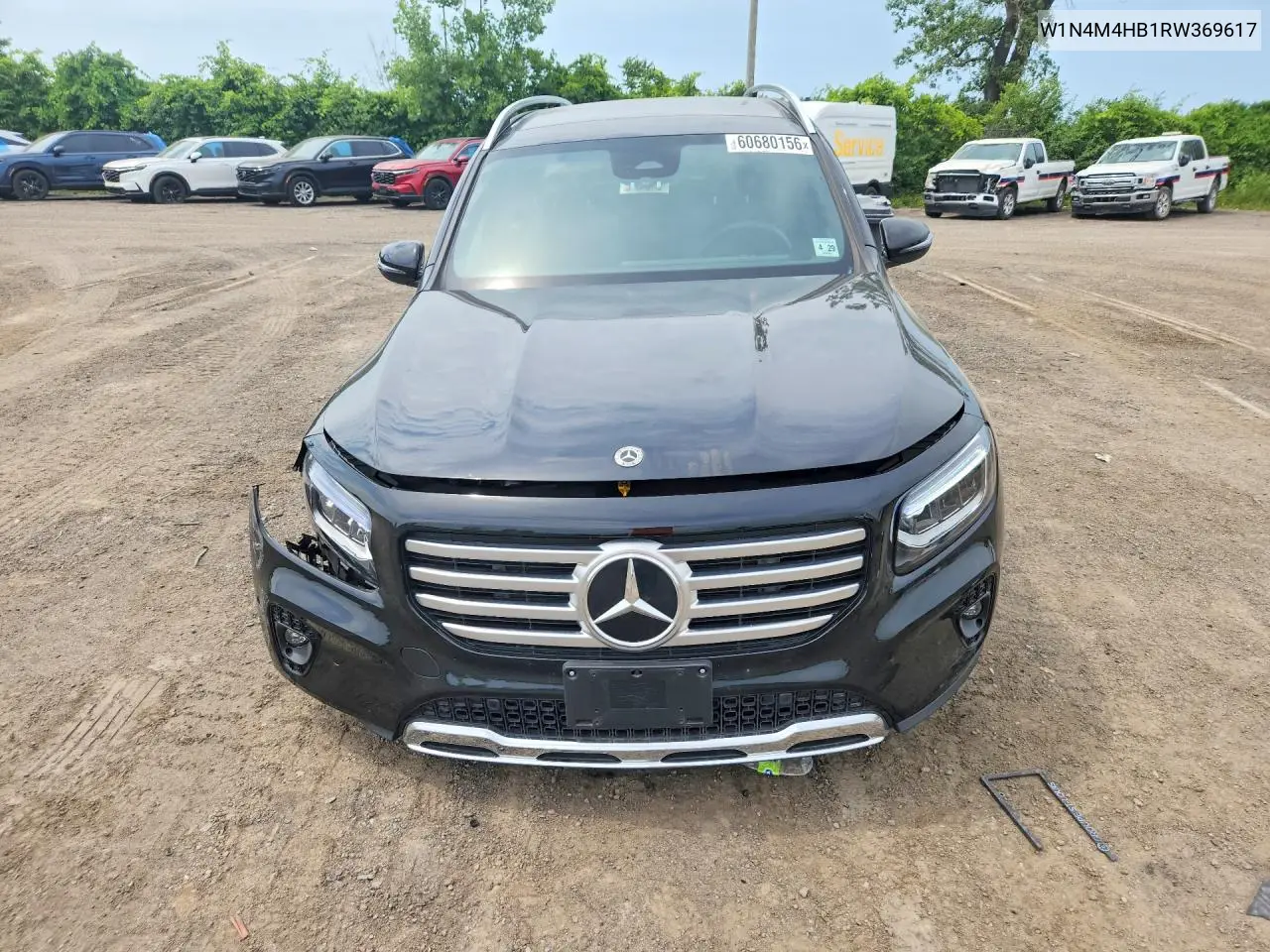 2024 Mercedes-Benz Glb 250 VIN: W1N4M4HB1RW369617 Lot: 60680156