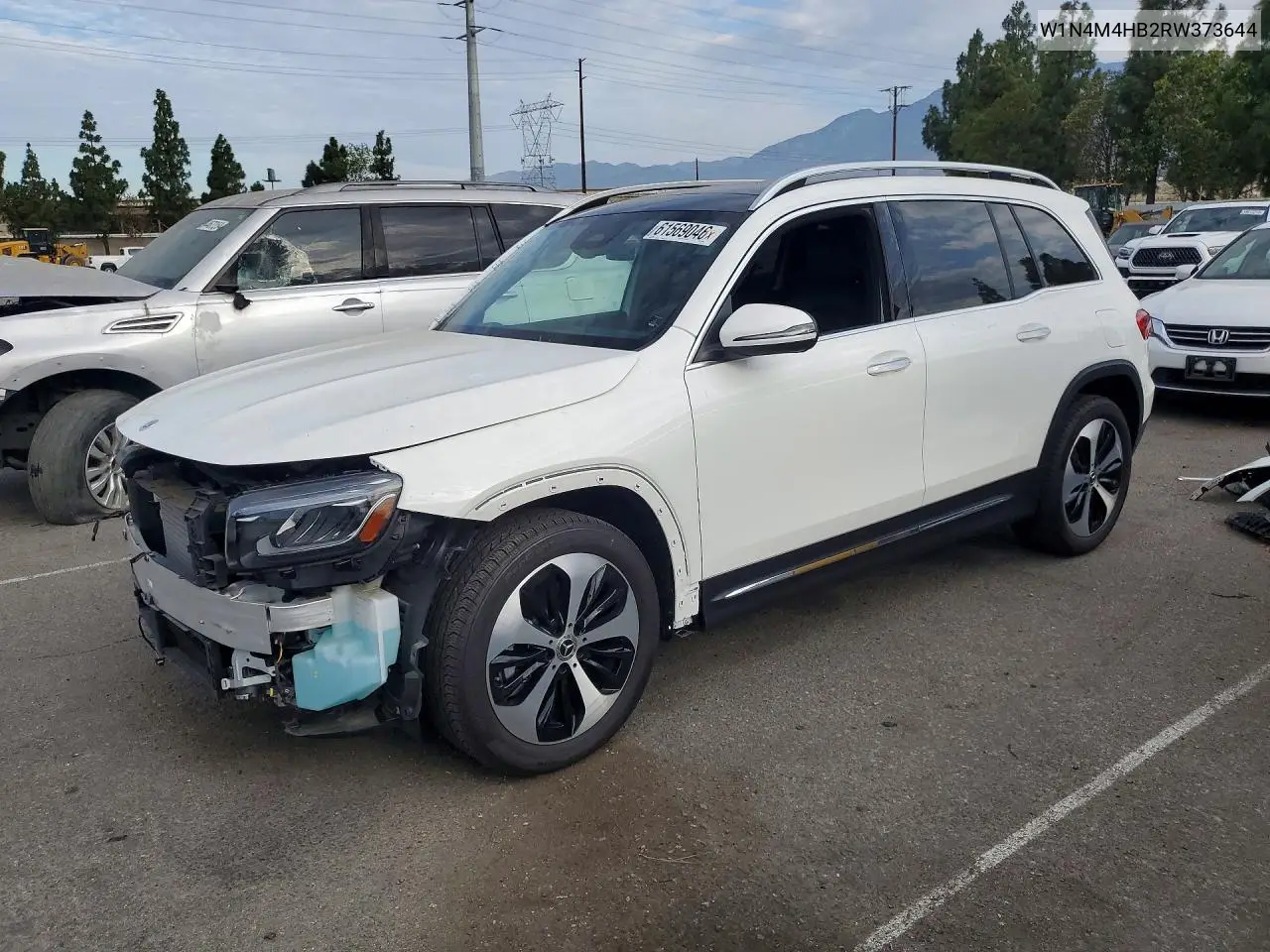 2024 Mercedes-Benz Glb 250 4Matic VIN: W1N4M4HB2RW373644 Lot: 61569046