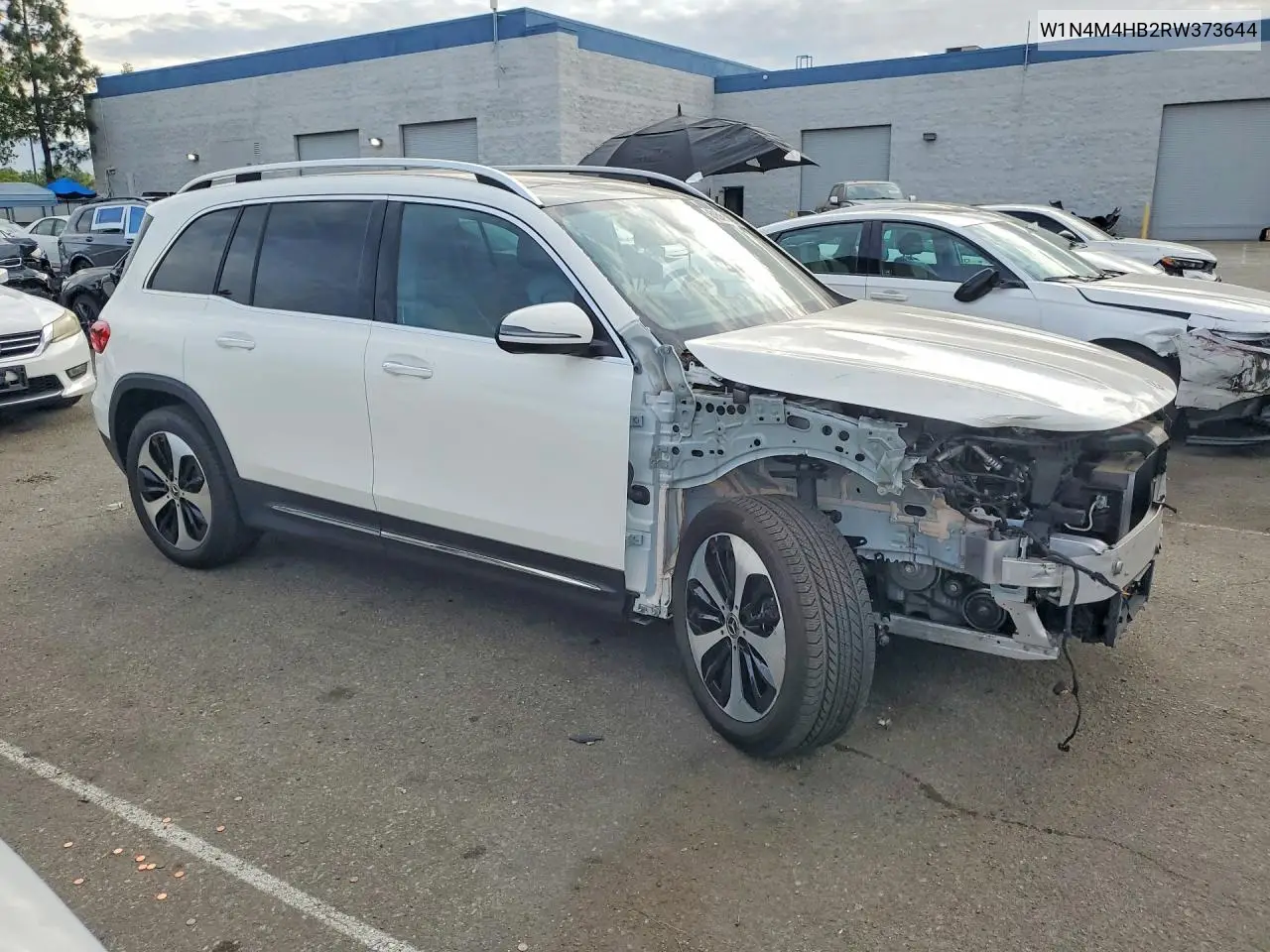 2024 Mercedes-Benz Glb 250 4Matic VIN: W1N4M4HB2RW373644 Lot: 61569046
