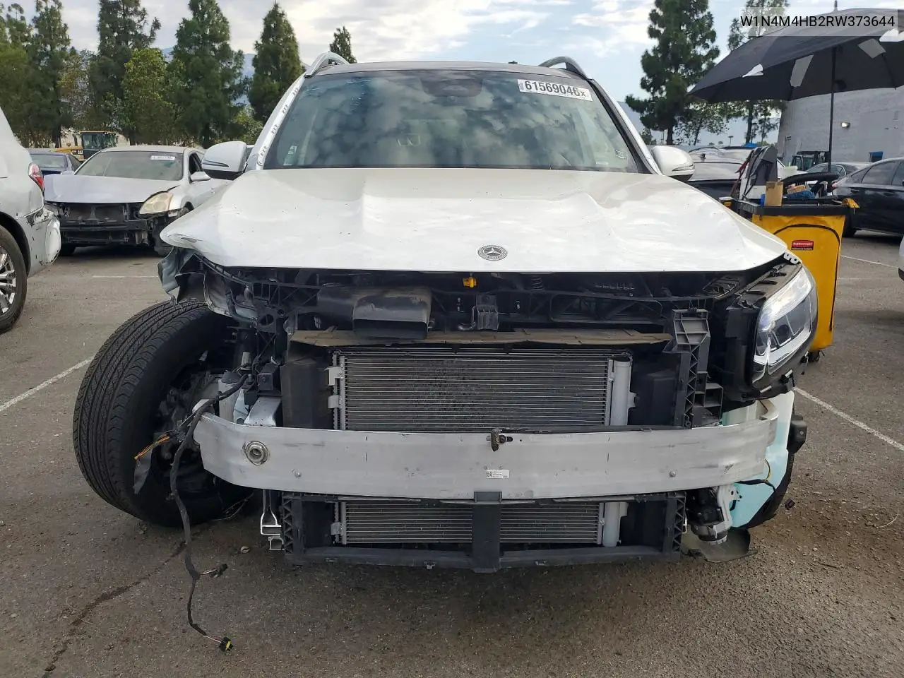2024 Mercedes-Benz Glb 250 4Matic VIN: W1N4M4HB2RW373644 Lot: 61569046