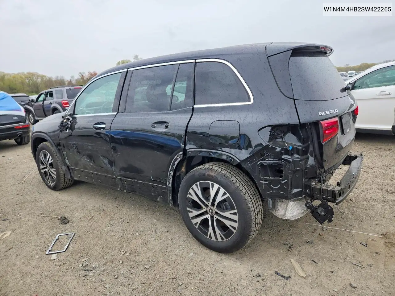 2025 Mercedes-Benz Glb 250 4Matic VIN: W1N4M4HB2SW422265 Lot: 52290656