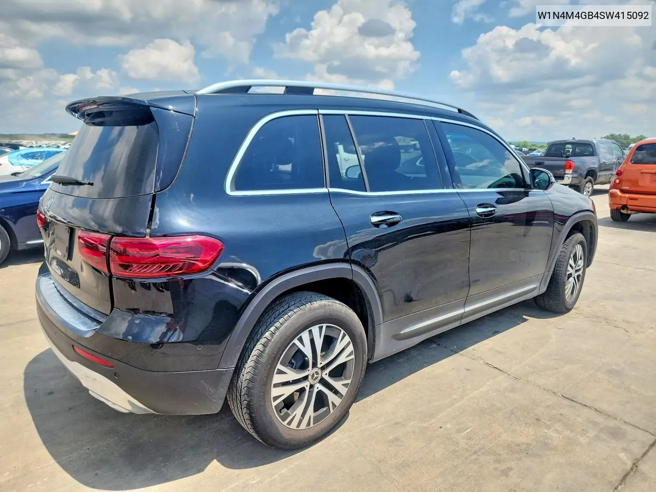 2025 Mercedes-Benz Glb 250 VIN: W1N4M4GB4SW415092 Lot: 57467656
