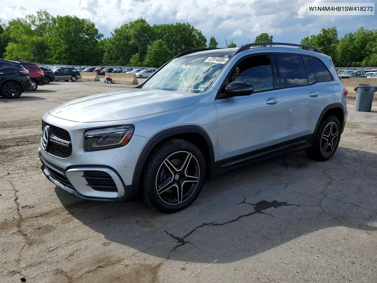 2025 Mercedes-Benz Glb 250 4Matic VIN: W1N4M4HB1SW418272 Lot: 57914806